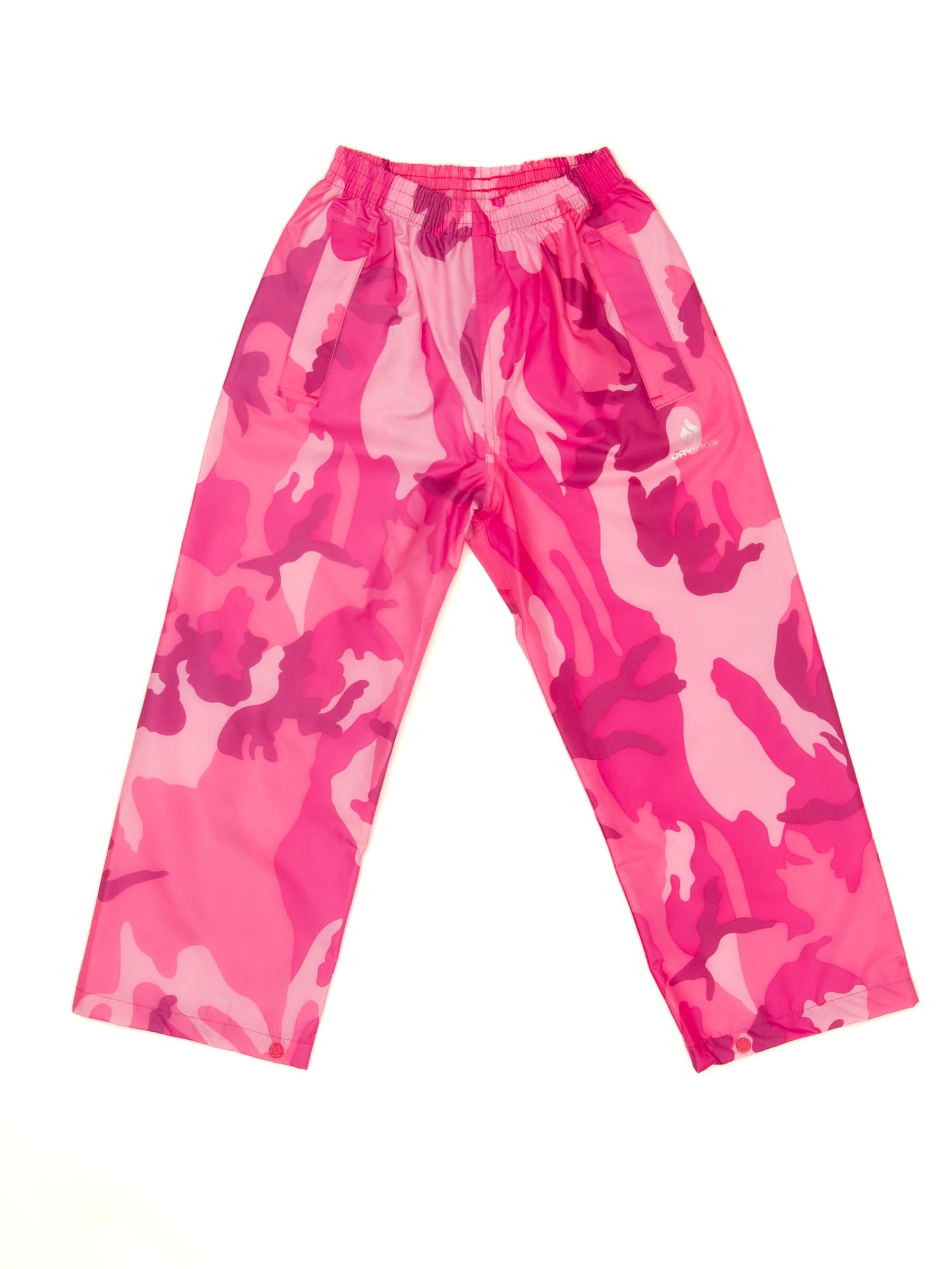 DRY KIDS Overtrousers camo Pink 13 yrs
