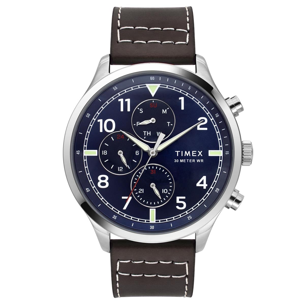 timex Analog Watch for Men with Round Dial & Water Resistant Man's Wrist Watches-picture-40