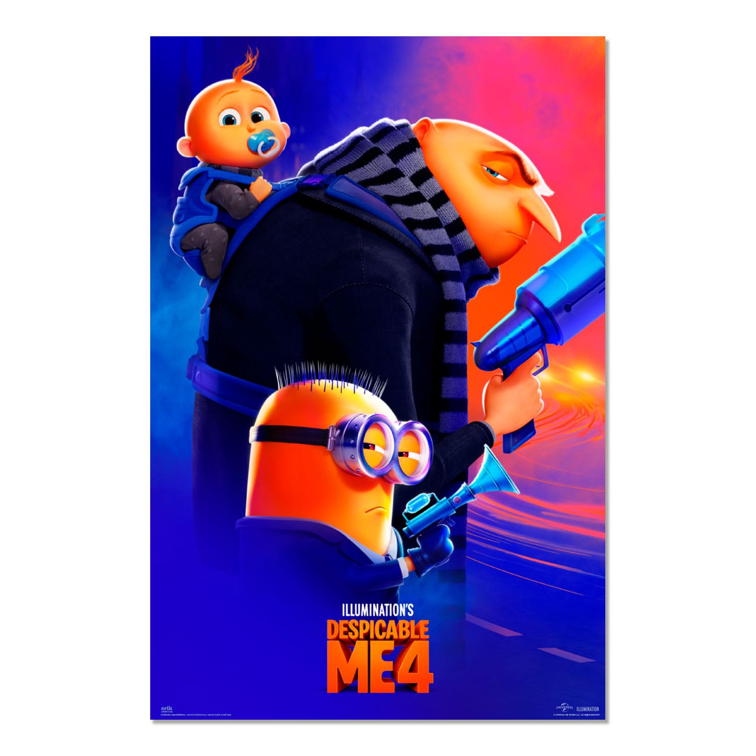 Grupo Erik Multicolour Poster Despicable Me - 36 X 24 Inches / 91.5 X 61 Cm - Shipped Rolled Up - Cool Posters, Art Poster, Wall Posters & Prints