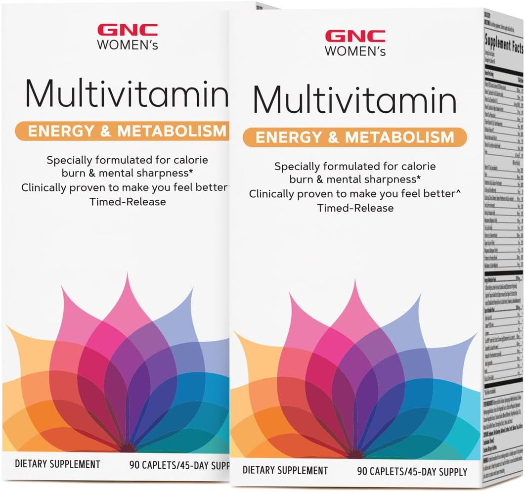 Gnc Women's Multivitamin Energy And Metabolism Amazon.com: GNC Women's Multivitamin Energy & Metabolism - Twin Pack