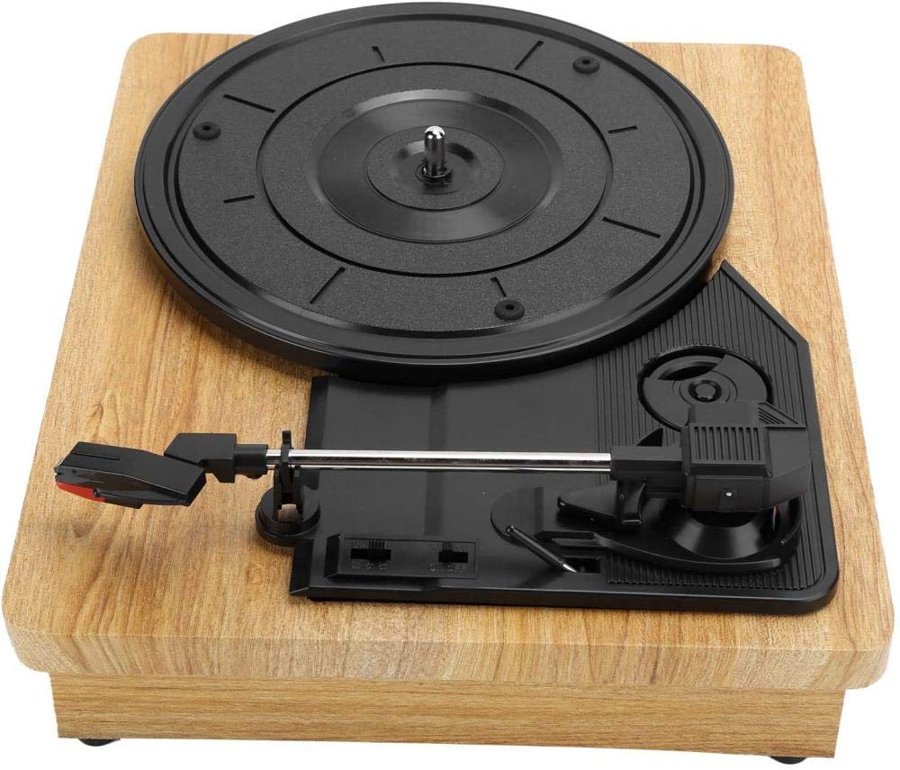 Gramofon gramofonowy, wyjście sygnału audio RCA obsługuje płyty winylowe do domowego sprzętu audio i wideo
