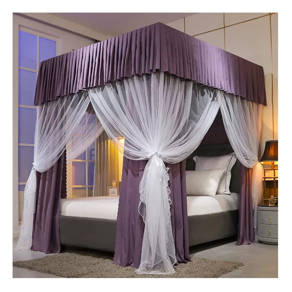 Mosquitera para cama de dormitorio infantil y juvenil con estructura decorativa