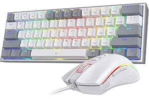 Redragon K617 Keyboard and M711 WT Mouse Bundle: A Synergy of Precision and Performance
