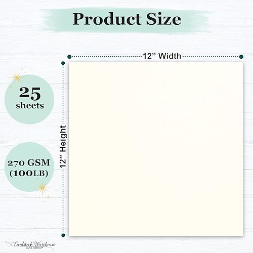 Miniatura 9 de Cardstock Warehouse Foundations Barely Gray - 12 x 12 pulgadas - 100 libras  9.52 ozm, papel de cartulina 100% reciclado, 25 hojas