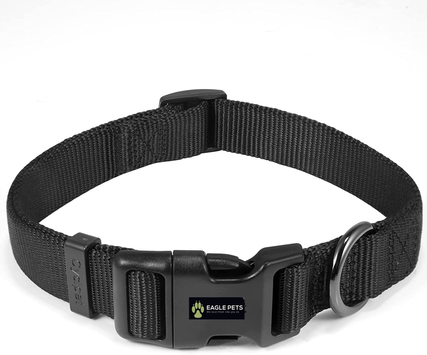 Eagle Pets Dog Collar, Adjustable Nylon Collar for Small Medium and Large Dogs, Quick Release and Breathable Collar for Puppies (XS, Black) (B0BJGDN7TX) Amazon Price History, Amazon Price Tracker