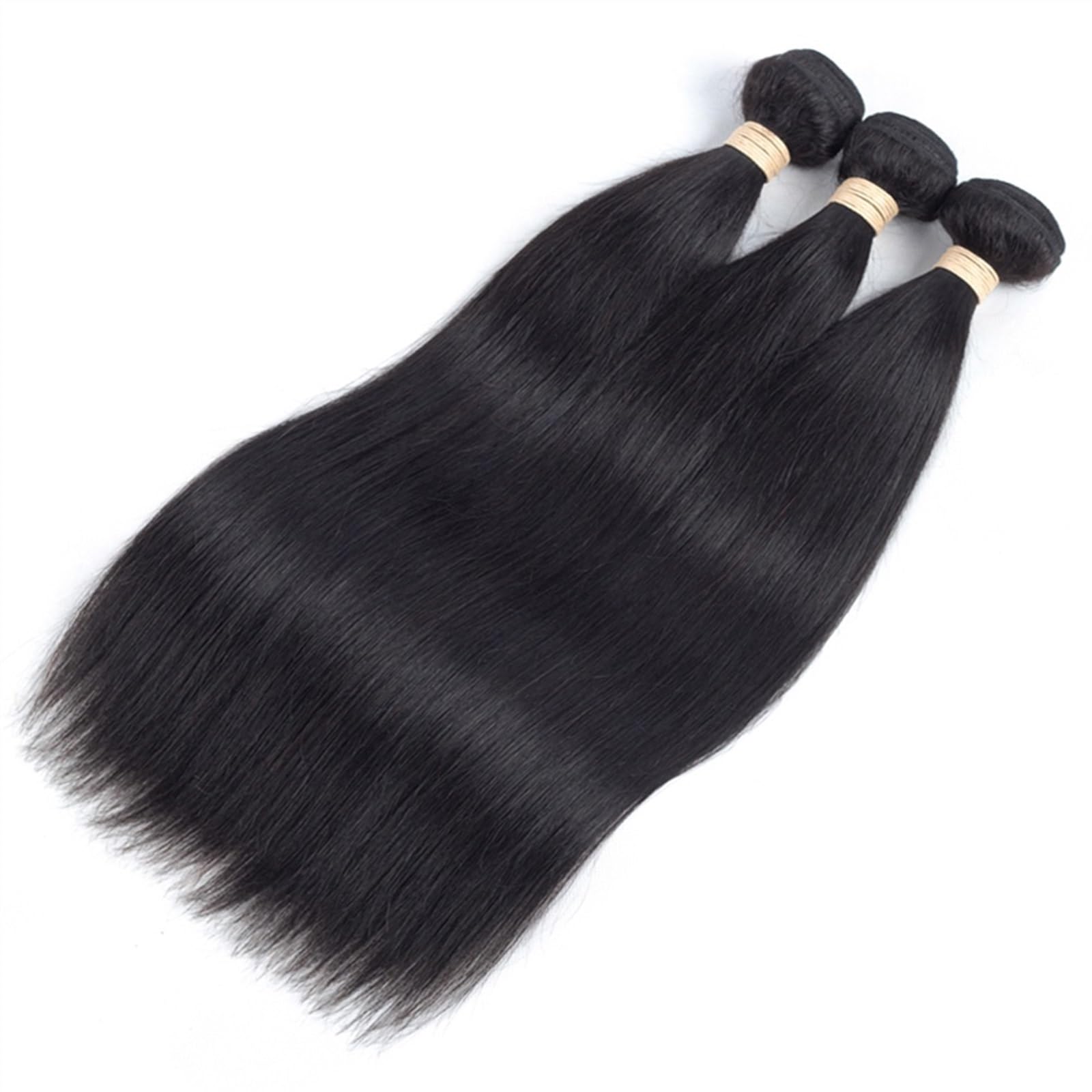 Haare Extensions Mayfair Gerade Echthaar-Bündel, 1/3/4 Stück, natürliches Schwarz, günstige Echthaarverlängerungen, 8–30 Zoll, Anbieter im Großhandel mit Haaren Haarteil für Frauen(10inches)