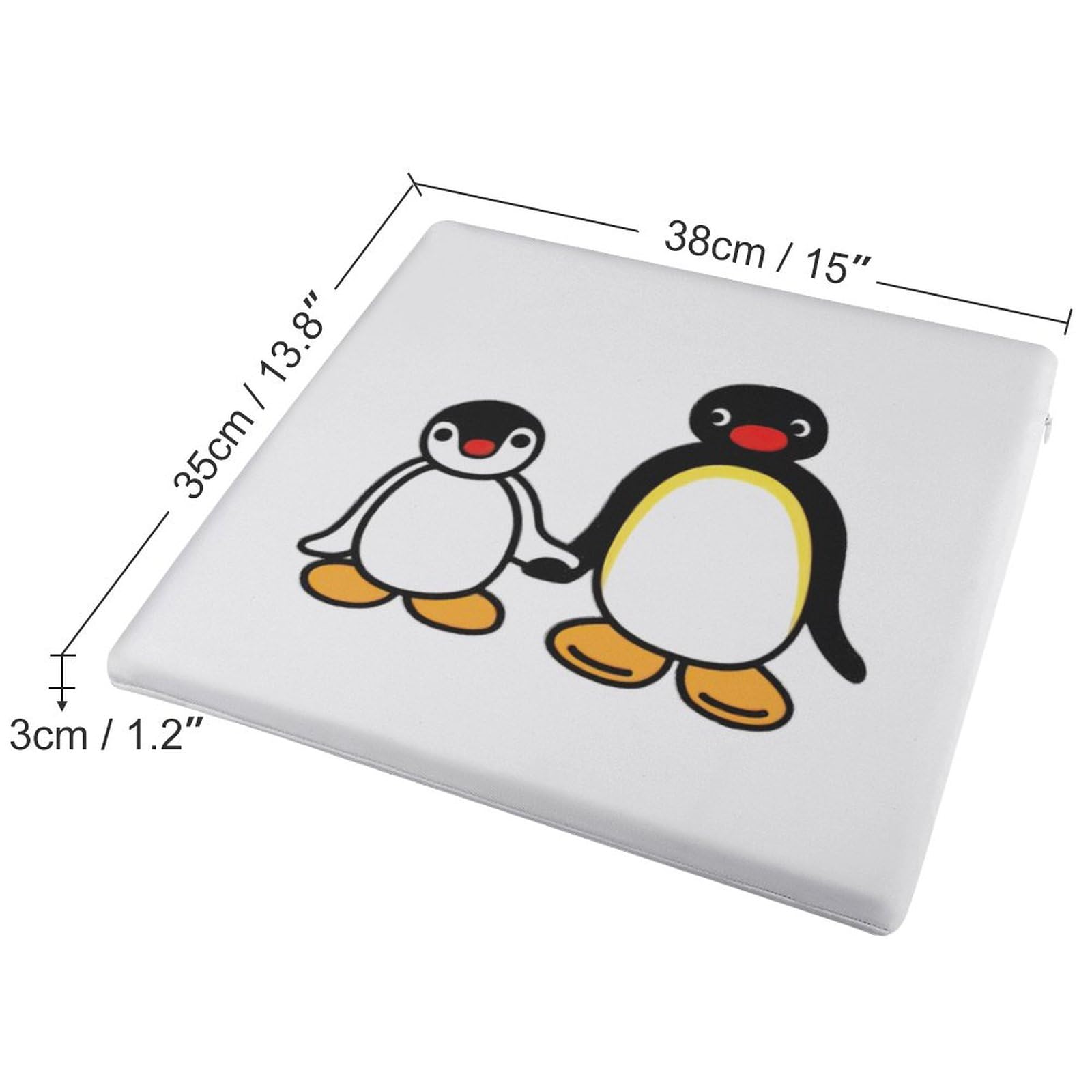 Amazon.co.jp: クッション ペンギン キャラクターピングー 座蒲 低反発