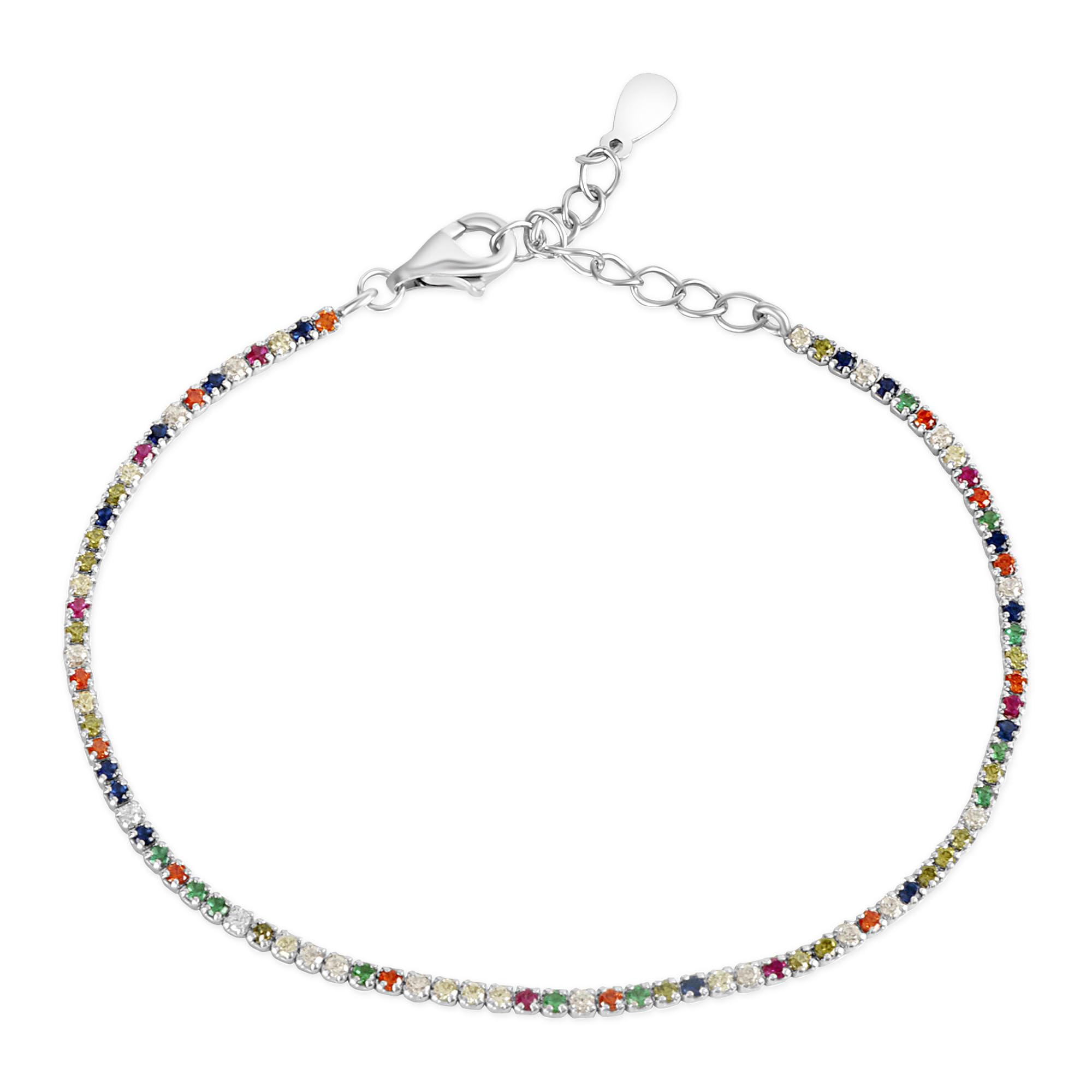 See full amazon price history chart for Silver Chest 925 Silver Bracelet for Women and Girls | Adjustable Slim Bracelet with AAA Cz Diamond Stones – Best Gift Multicolour Tennis Bracelet Silver Chest 925 Silver Bracelet for Women and Girls | Adjustable Slim Bracelet with AAA Cz Diamond Stones – Best Gift Multicolour Tennis Bracelet (B0CNKMRFTL) Amazon Price History, Amazon Price Tracker