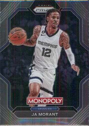 2022-23 PANINI MONOPOLY PRIZM SKILLS #PS8 JA MORANT MEMPHIS GRIZZLIES BASKETBALL OFFICIAL TRADING CARD OF NBA