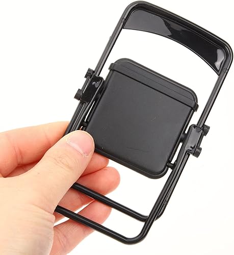 Miniatura 8 de NUOBESTY 60 piezas mini sillas plegables casa de muñecas Mini soporte modelo silla escritorio teléfono soporte para decoración de casa de muñecas