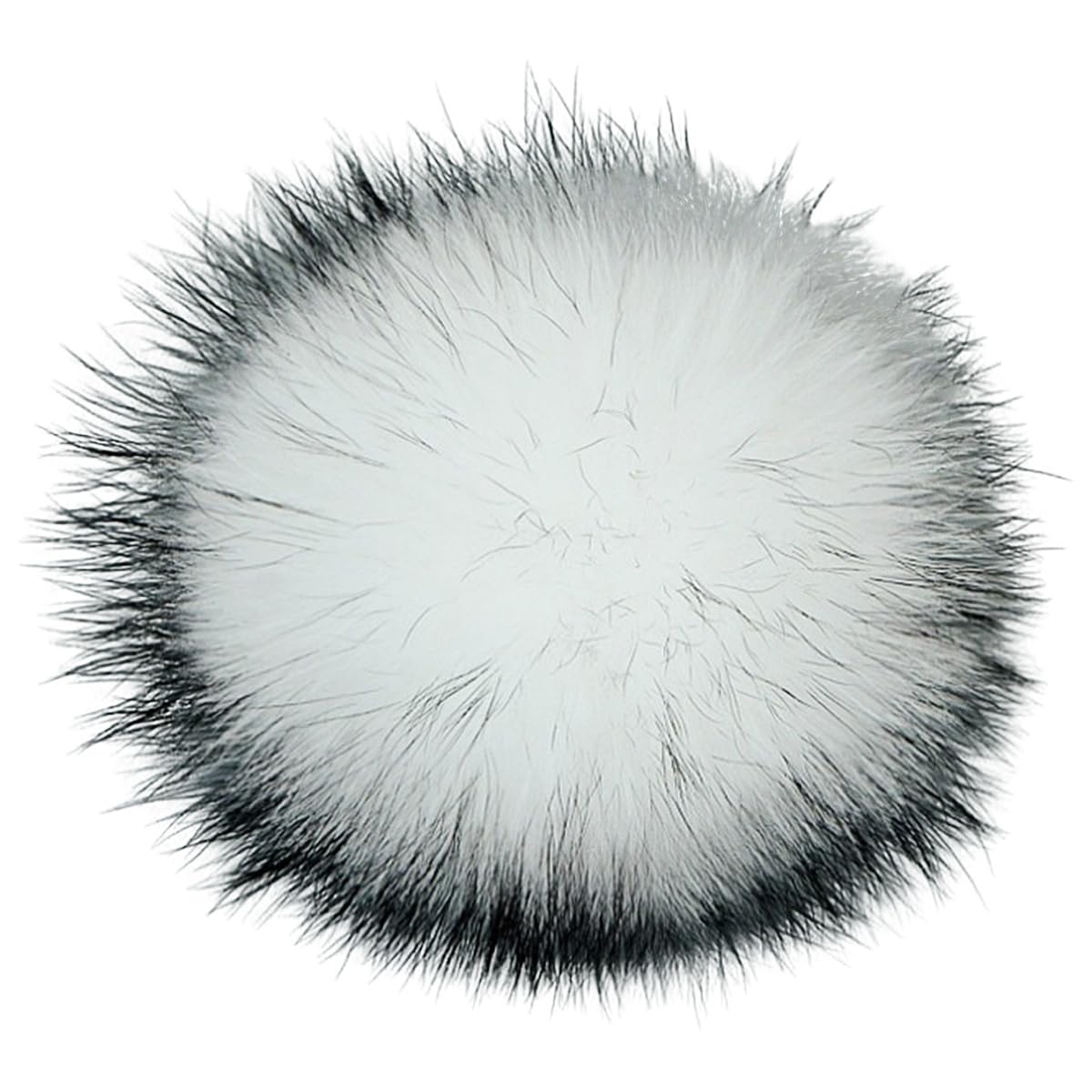Pompon doux 15 cm pour réparer un bonnet ou customiser un sac à main