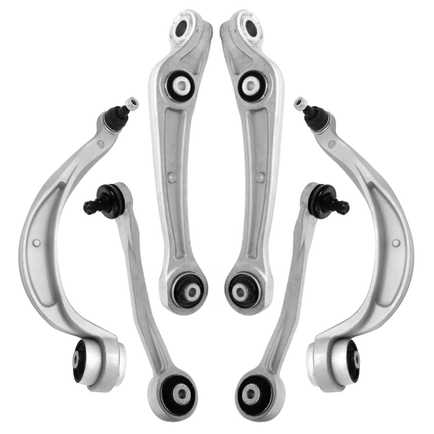 Detroit Axle - Front Control Arm Kit for Audi A4 A5 Quattro Q5 RS5 S4 S5, 2