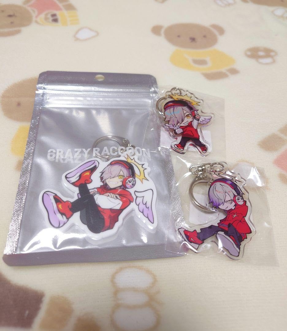 Amazon.co.jp: CR crazy raccoon だるまいずごっど アクキー