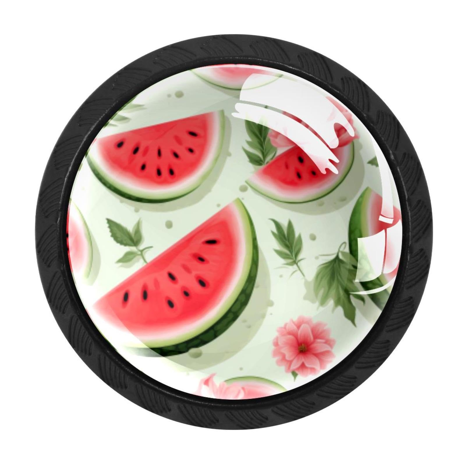 Chenzzzz Multicolored 02 4 Pack Watermelon Drawer Knob Cabinet Hardware