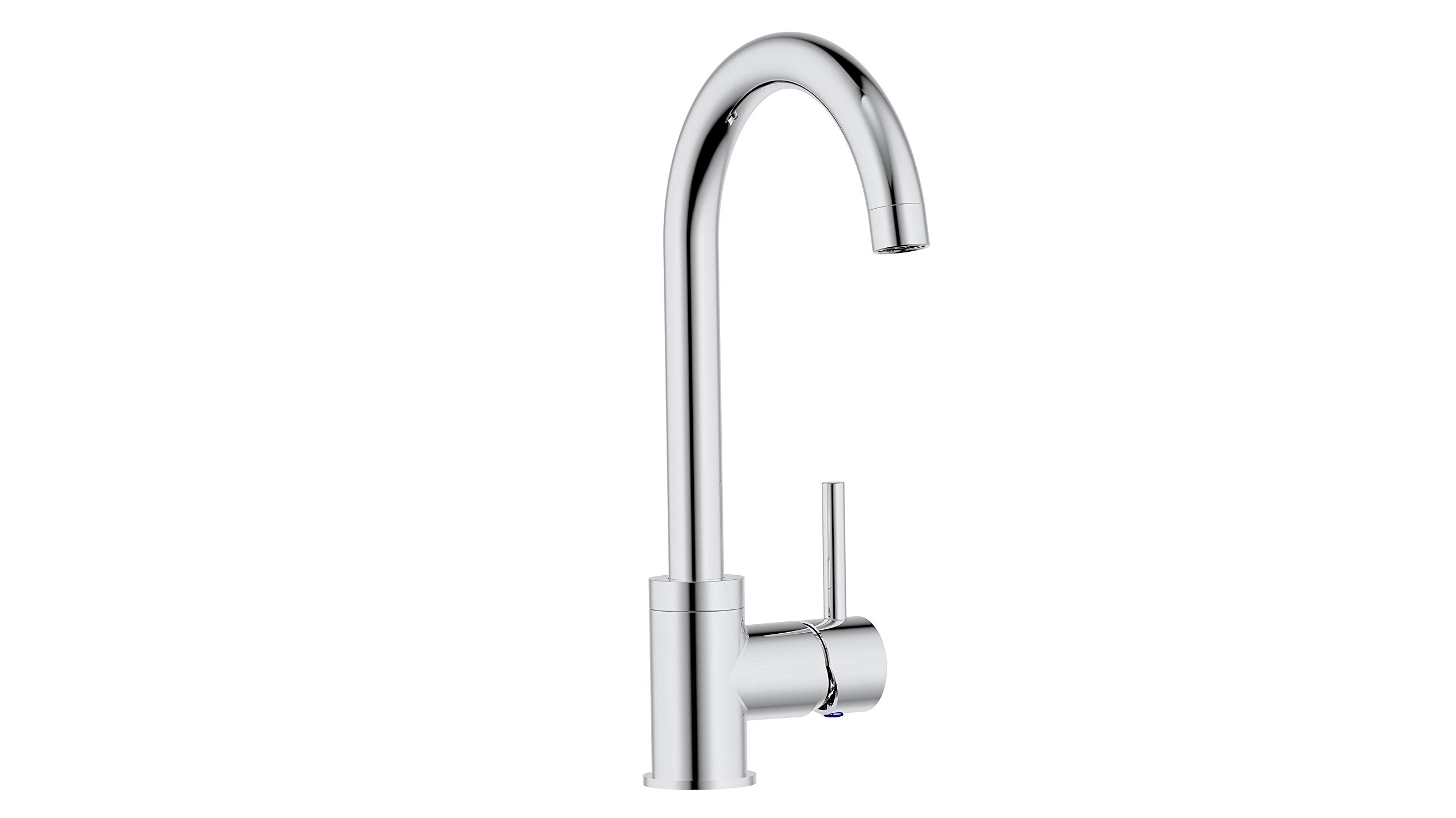 Thermoflow Ensemble de chauffe-eau sous-évier UT 5 Ovalis | Chauffe-eau sous-évier avec mitigeur basse pression 5 l de volume | Raccord G 3/8" | 35 - 75 °C | 65 °C en 10 min.
