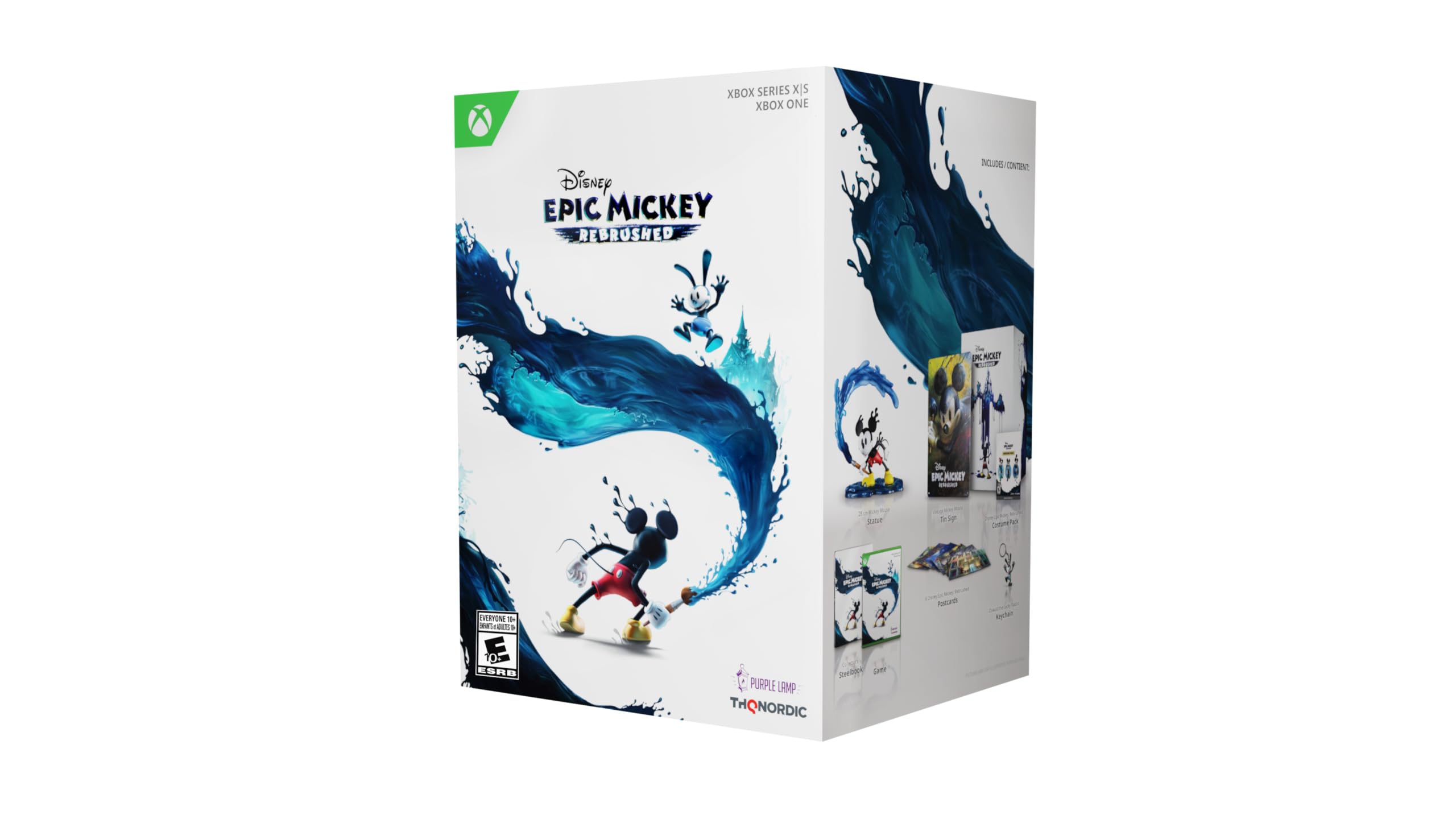 エピックミッキーRebrushed Collectors Editionの一部 Disney Epic Mickey: Rebrushed [Collector's Edition] for