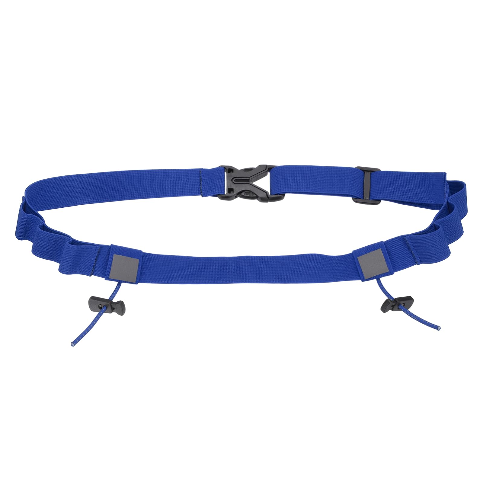 YELARXI Race Number Belt, Elastic Comfortable Running Belts with 6 Energy Gel Loops, Sport Race Bib Holder 1 Pcs & Blue-Fitting for (Running/Triathlon/Marathon/Cycling)
