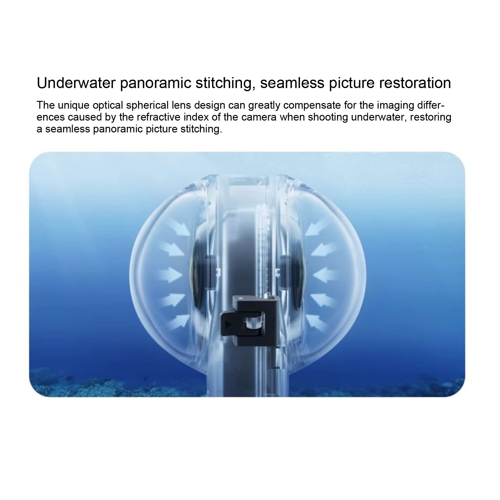 Schimer Custodia Impermeabile per Action Cam con profondità 50M, Resistente