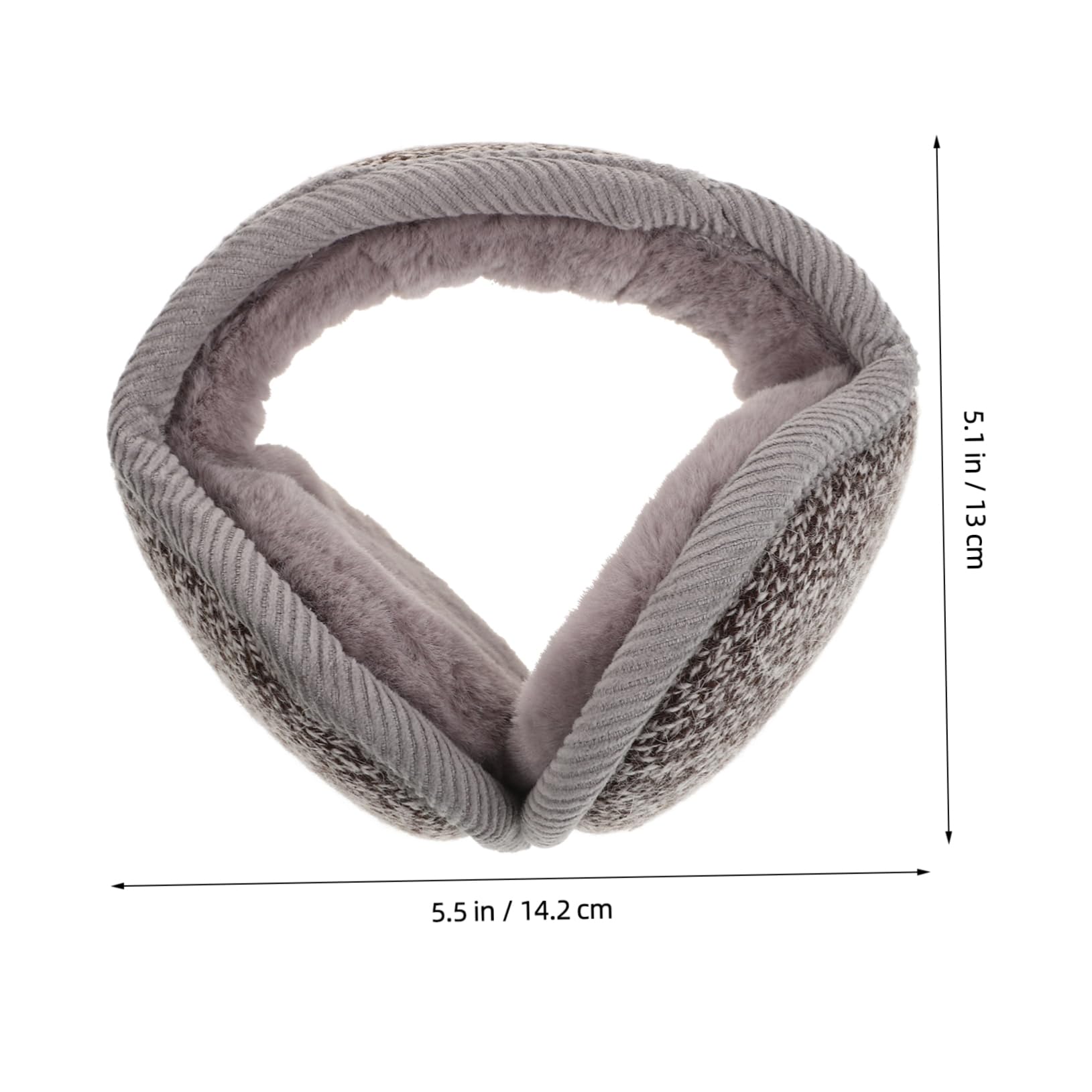 VALICLUD Plush Ear Muffs for Women Men's Ear Warmers Cold Weather Versatile for Cycling Sports