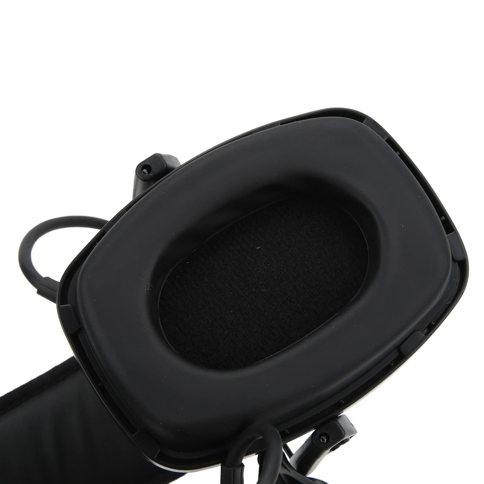 Cuffie antirumore professionali da tiro Protezione acustica Cuffie regolabili con cancellazione del rumore per cacciatori Pratica di tiro Sport all'aria aperta Plastica Legg