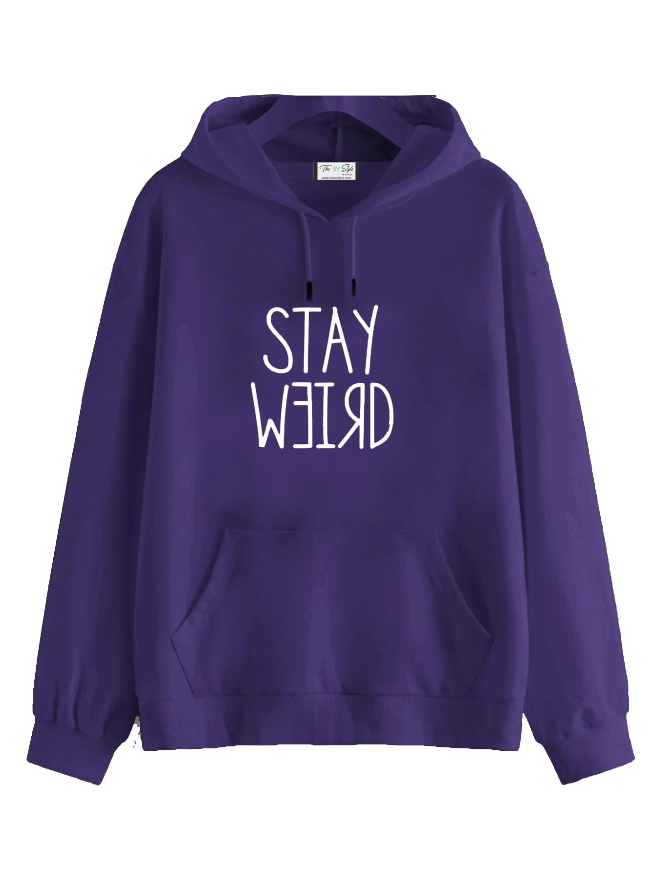 The SV StyleUnisex Cotton Hooded Sweatshirt