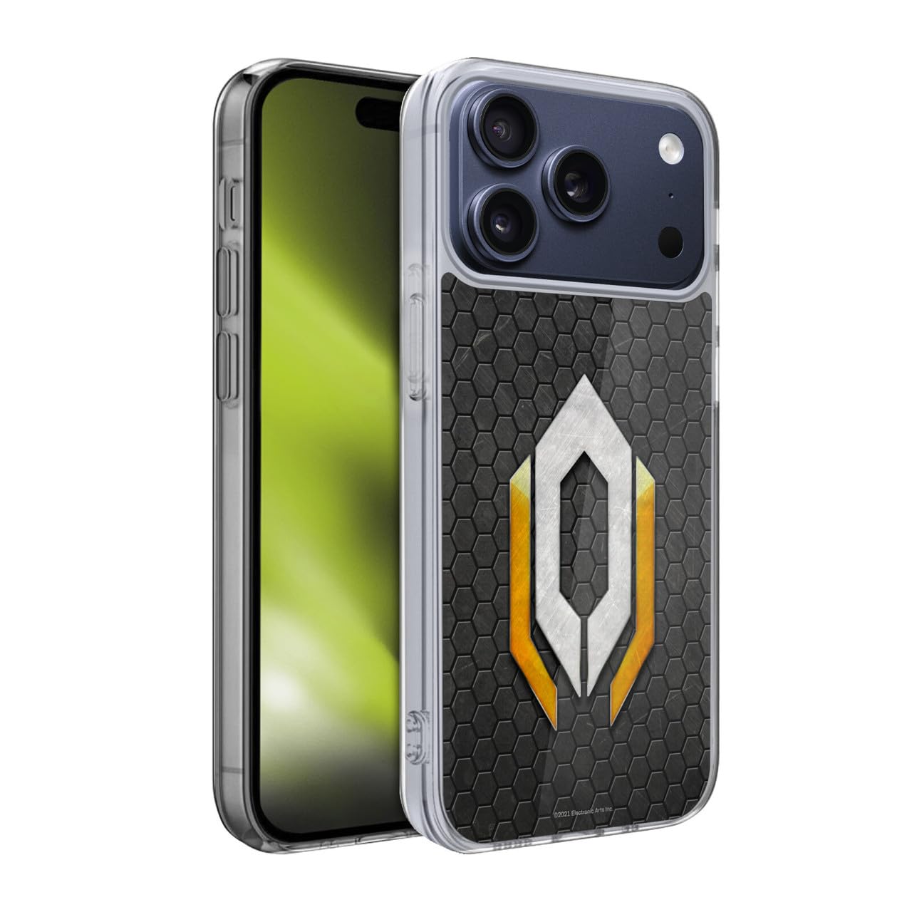 Officially Licensed EA Bioware Mass Effect Cerberus Logo Graphics Gel Case [Military Grade Protection] Compatible with Apple iPhone 17 Pro