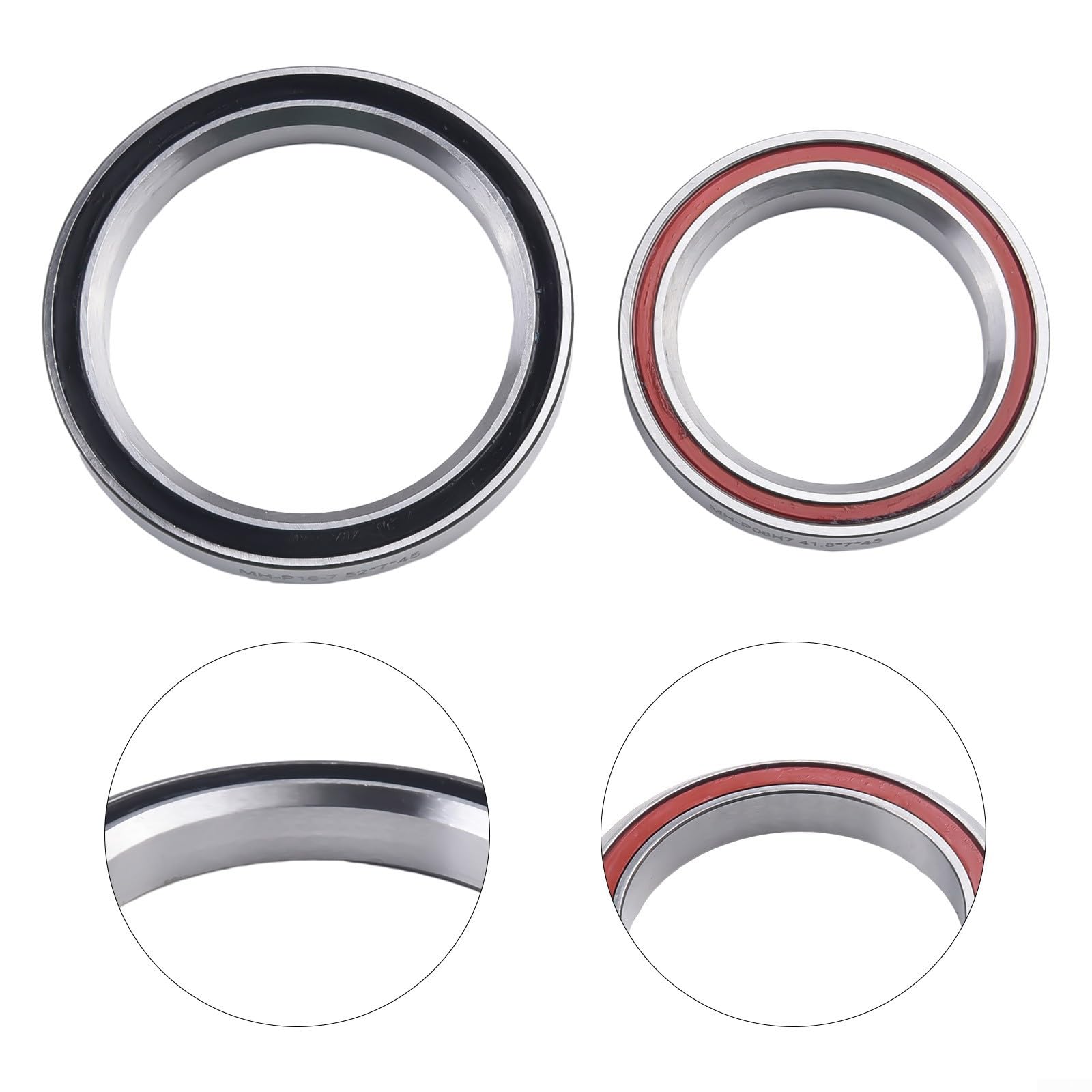 Cuscinetti per sterzo bici per modelli DOGMA F8/F10/GAN/GAN S, MHP08H7 e MHP16, materiale in acciaio, colore argento, prestazioni affidabili