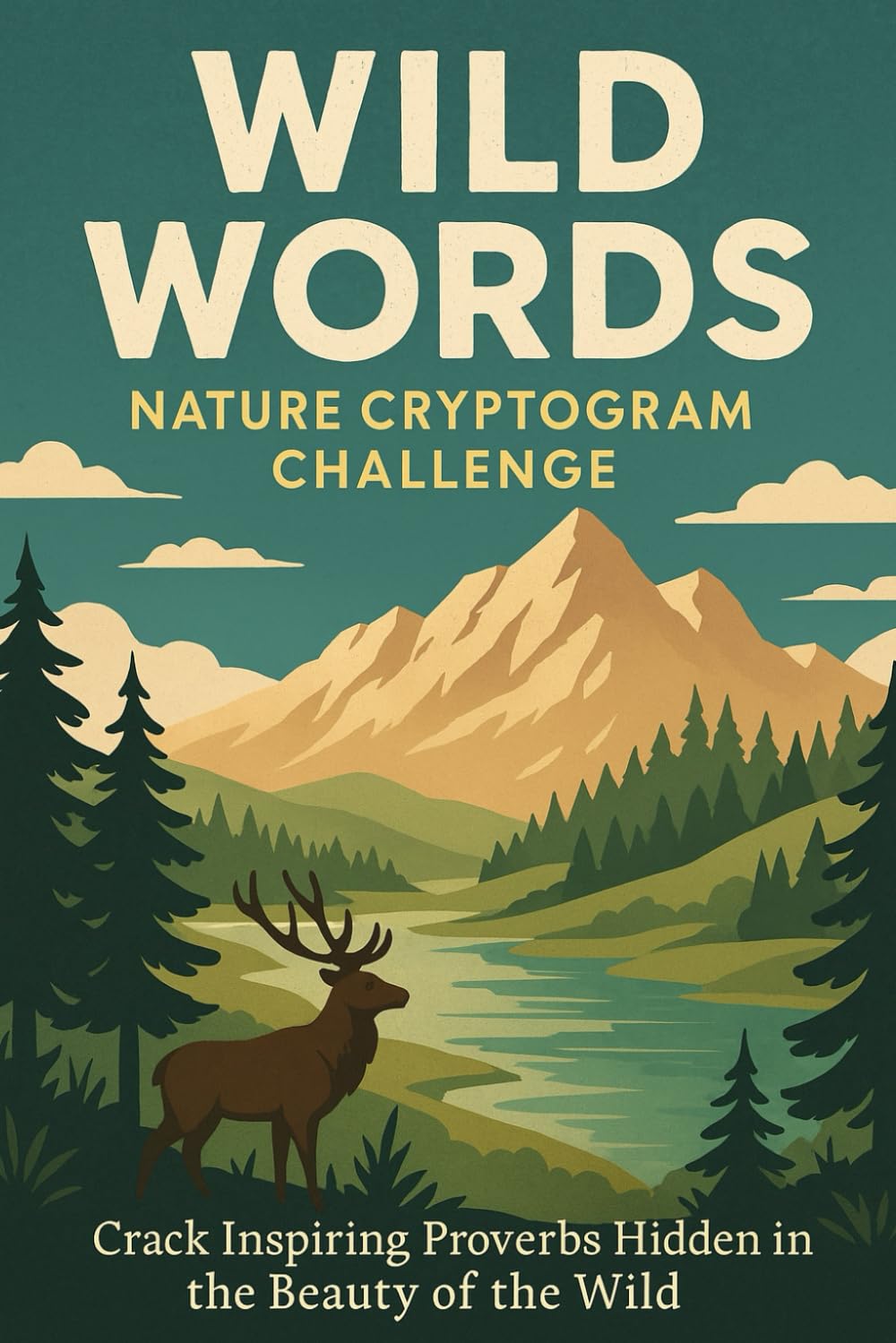 Wild Words: Nature Cryptogram Challenge: Crack Inspiring Proverbs Hidden in the Beauty of the Wild