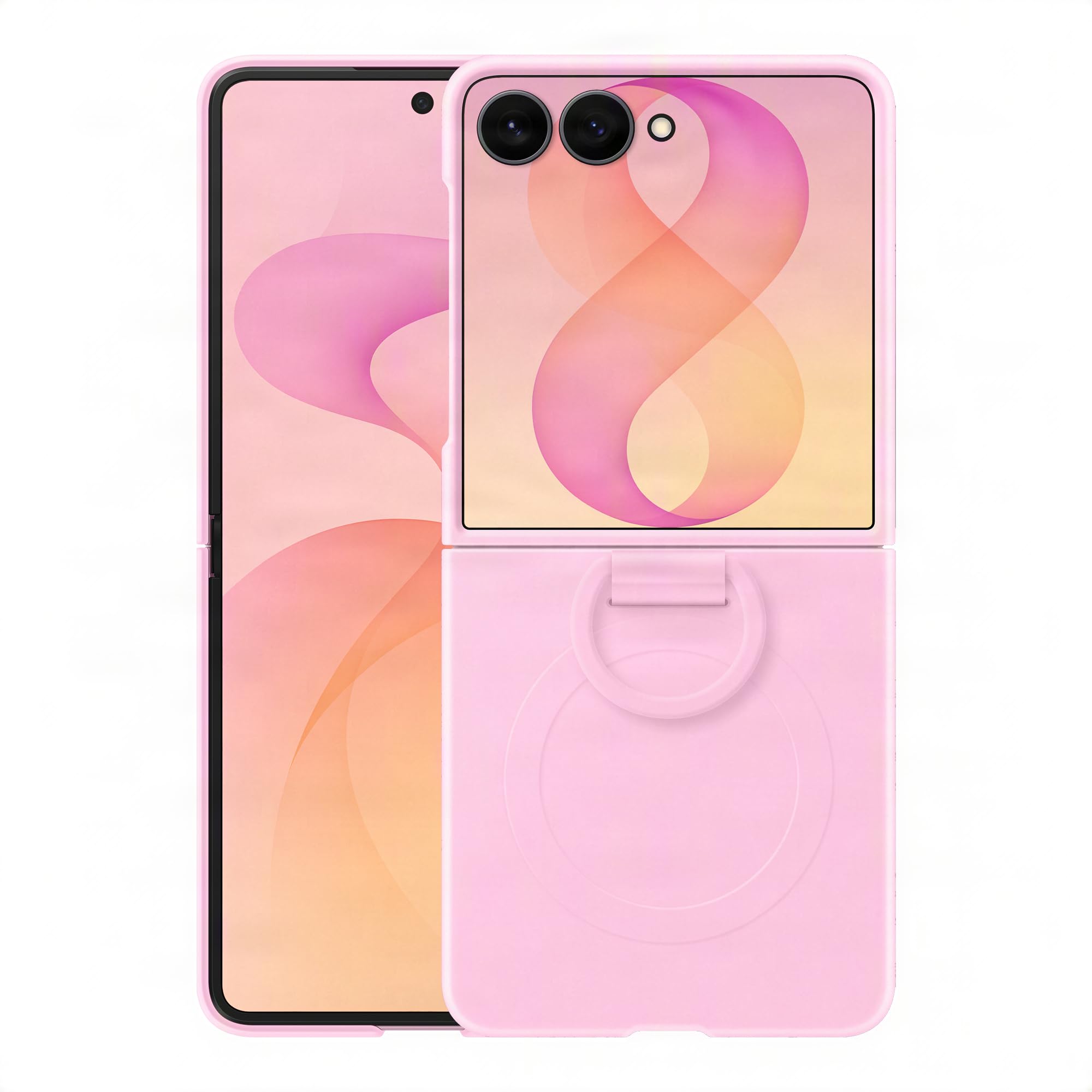 Samsung Official Silicone Ring Magnet Case for Galaxy Z Flip8 Pink