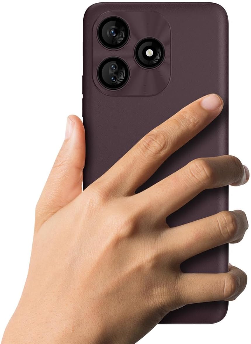 Hand holding the BLU G73L smartphone