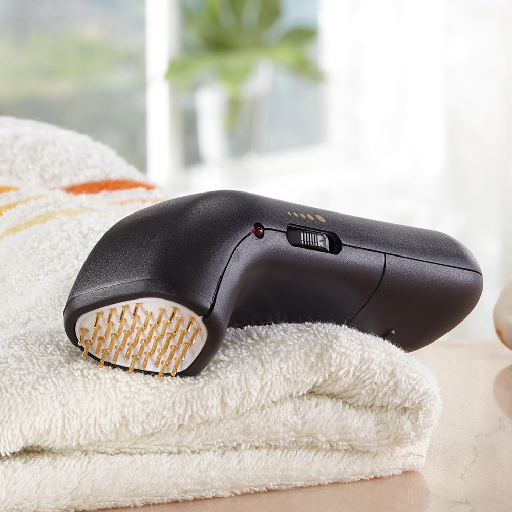 EUROtops Appareil d'acupuncture électronique - Acupuncture sans aiguilles, application facile avec 35 capteurs, stimule les points d'acupuncture et les muscles, portable pour la maison et les