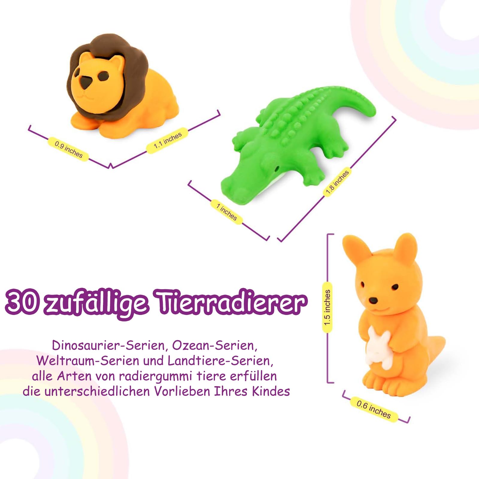 108 Gomme Da Cancellare A Stella - Con Sorriso Per Bambini - Foto 11