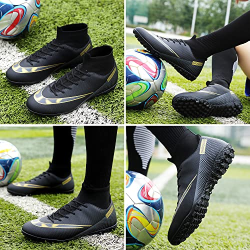 ASOCO DREAM Fußballschuhe Herren TF Fussballschuhe Kinder High Top Professionelle Athletics Trainingsschuhe Erwachsene Outdoor Sport Turf Football Schuhe - Image 7