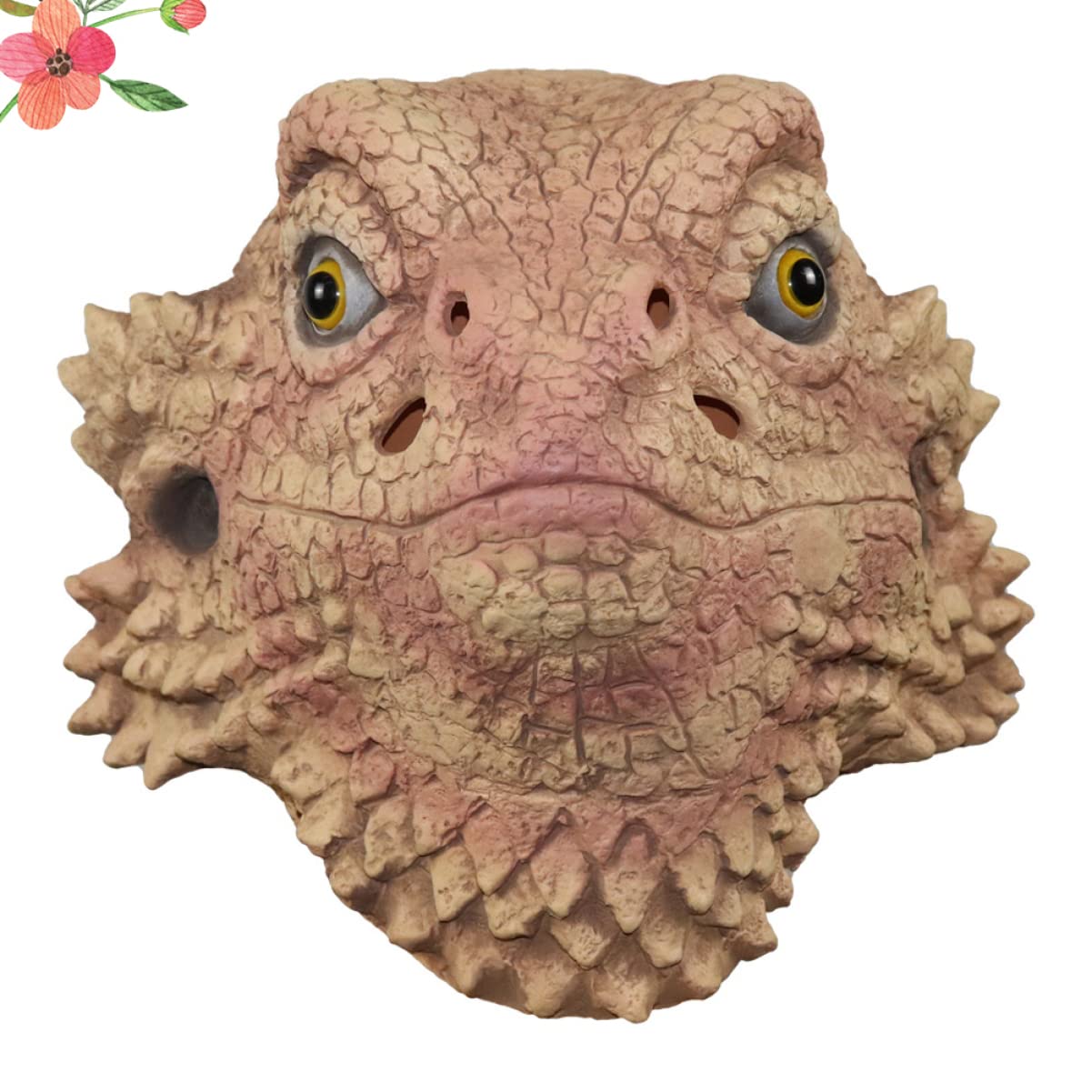 Toddmomy 1 pezzo Maschera Lizard per Animali Costumi Halloween e Feste Accessorio e Realistico per Adulti per Natale e Festive