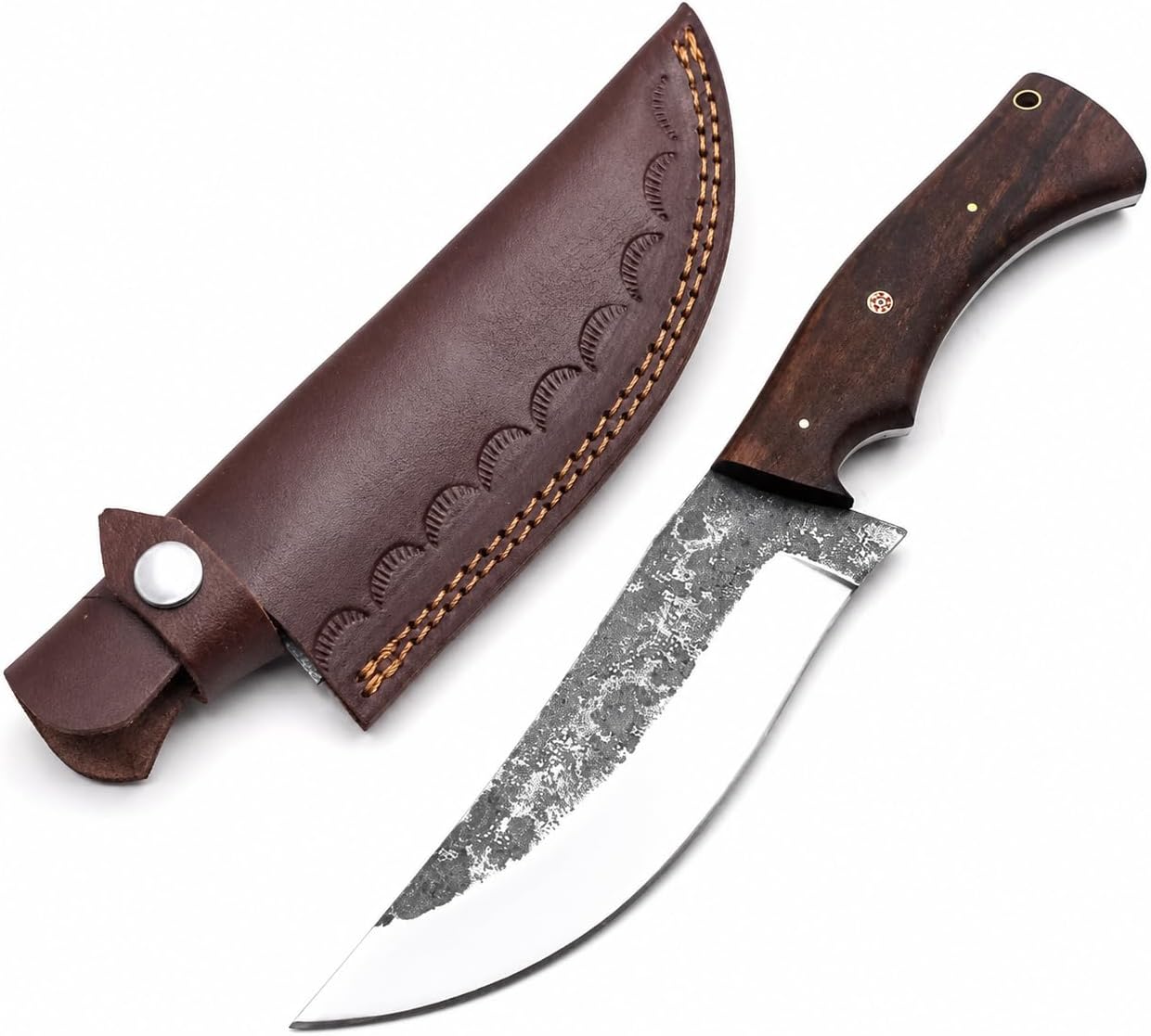 11-Inch 1095 Fixed Blade Knife For Hunting And Bushcraft