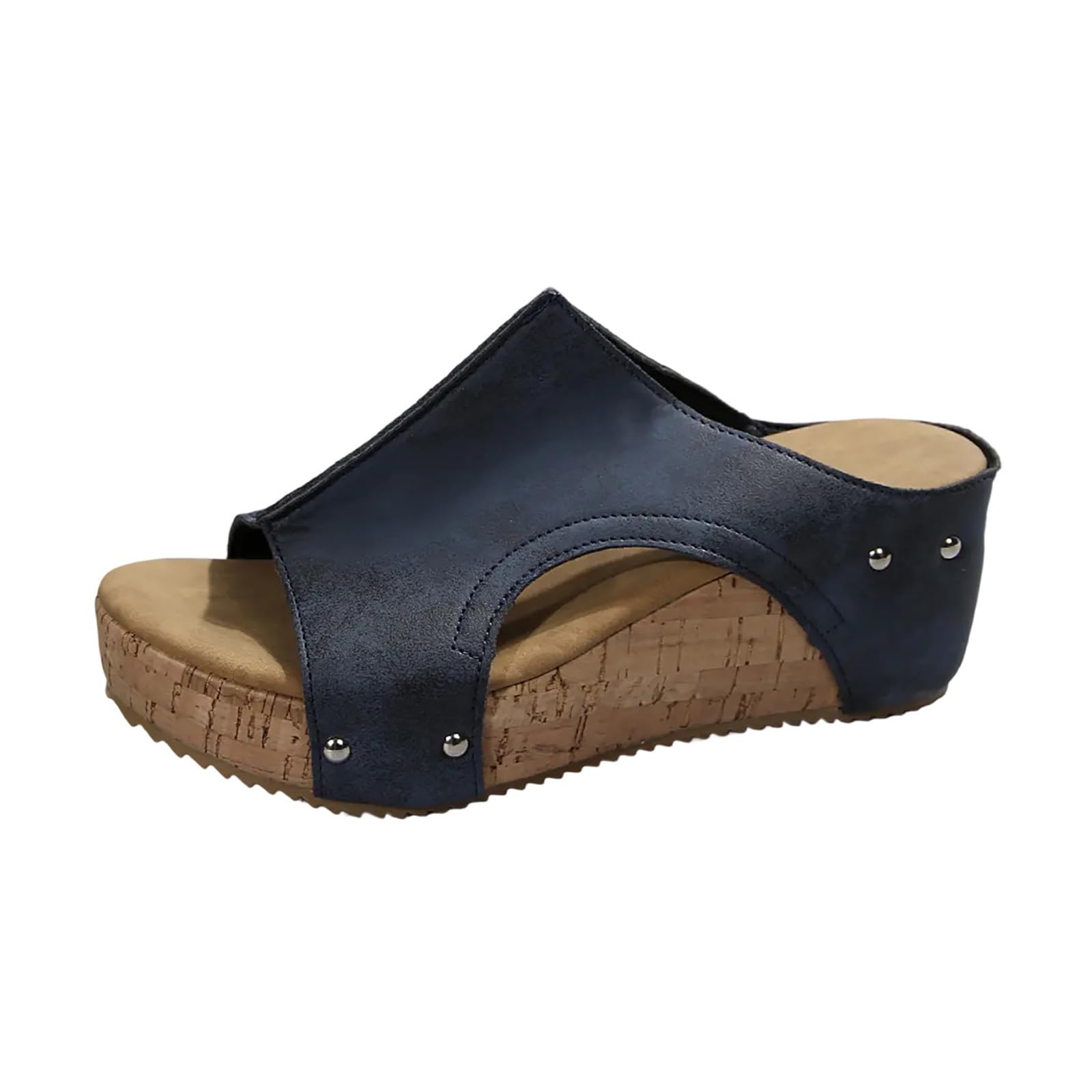 Chaussures été plage confortables avec plate-forme bout rond 39.5 - 8