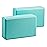 EXERZ Yoga Blocks 2pcs Gym Bricks High Density EVA Foam 9 x 6 x 3 inches