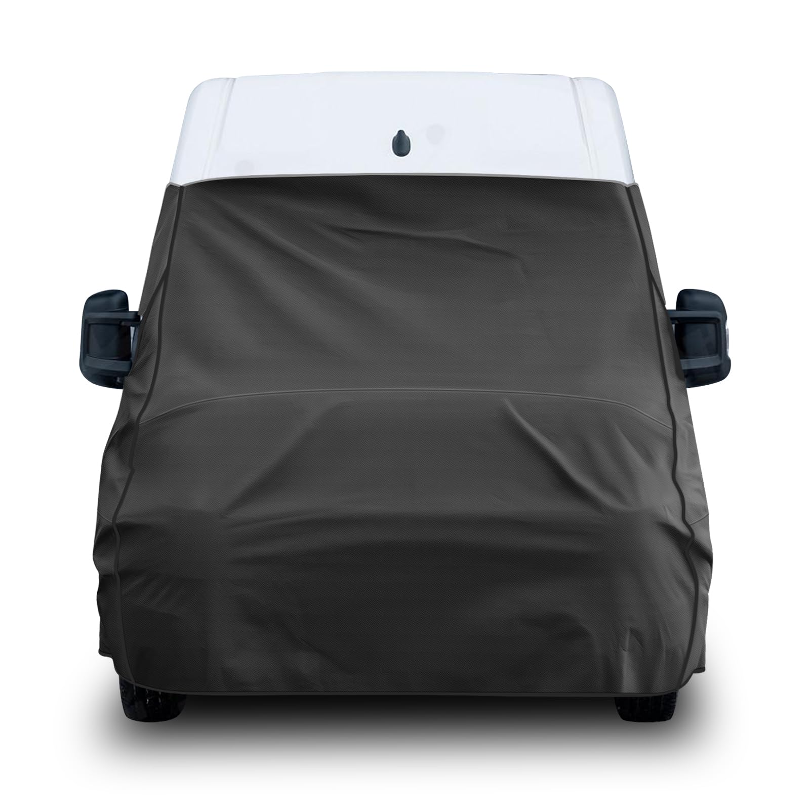 Frontscheiben Abdeckung für FIAT Ducato Citroen Jumper Peugeot Boxer 2006-2025, Scheibenabdeckung Wohnmobil Abdeckplane Gegen EIS Sonne Wasserdicht Windschutzscheibe Deckt Gesamte Motorhaube