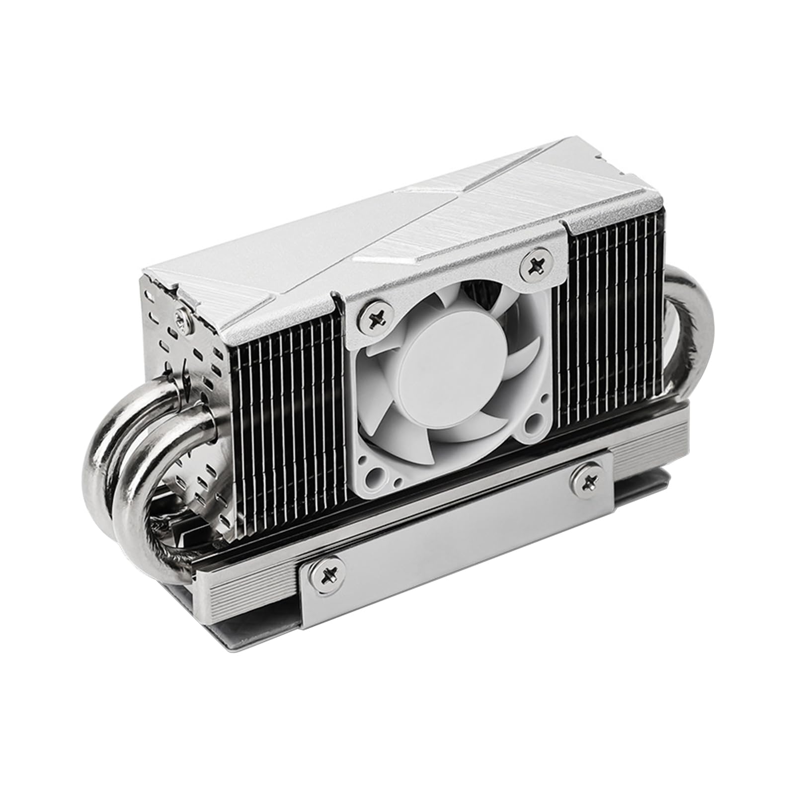 Performance HR-10 2280 - Ventilador disipador de calor para disco duro M2 SSD, disipador de calor, acabado fino, ventilador frío de 30 mm, radiadores SSD M2