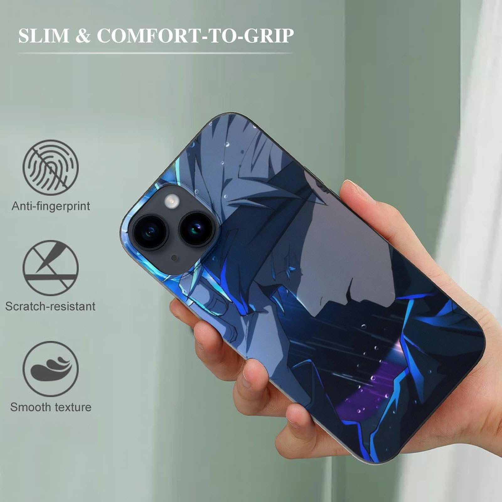 Amazon.co.jp: 【iPhone 15 ケース TPU】 呪術廻戦 五条悟 全機種対応