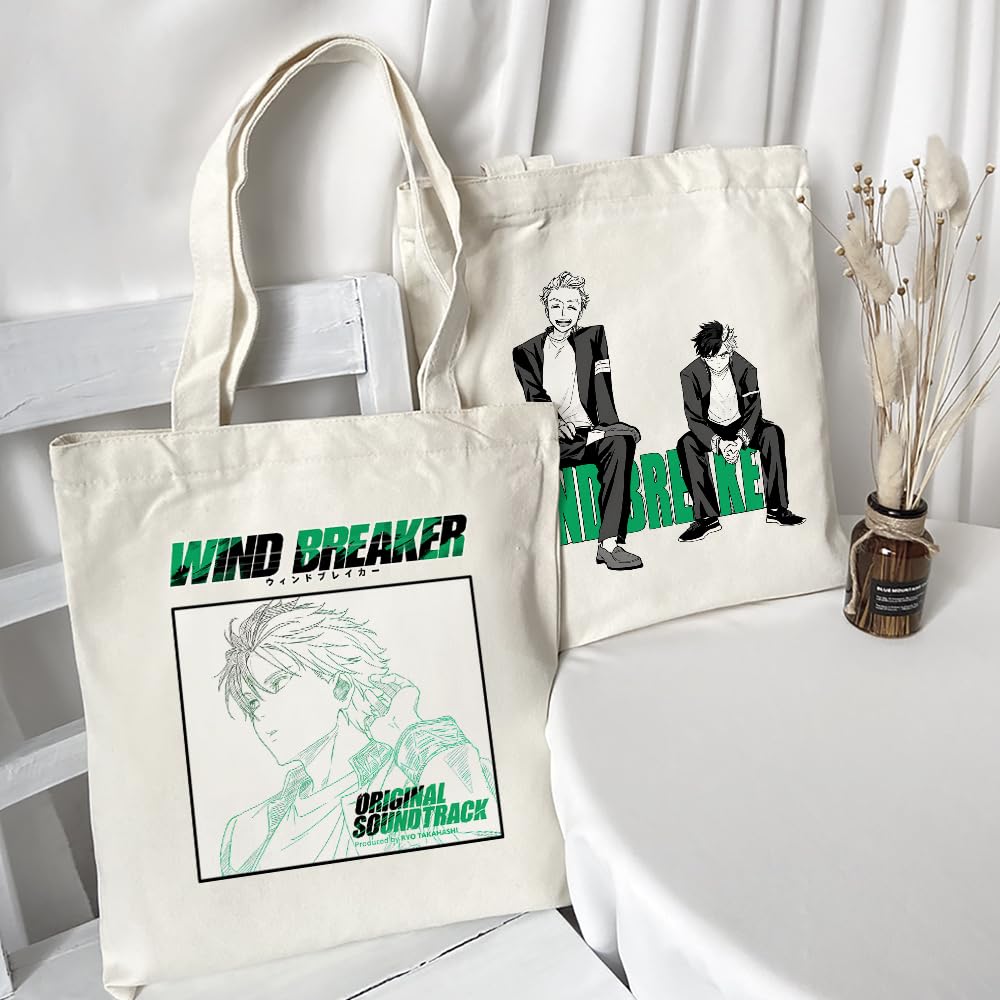 WIND BREAKER展　クリアトートバッグ　梅宮一　ウィンブレ展　ショルダー ウィンドブレーカー展 展示 クリアトートバッグ 梅宮一 - メルカリ
