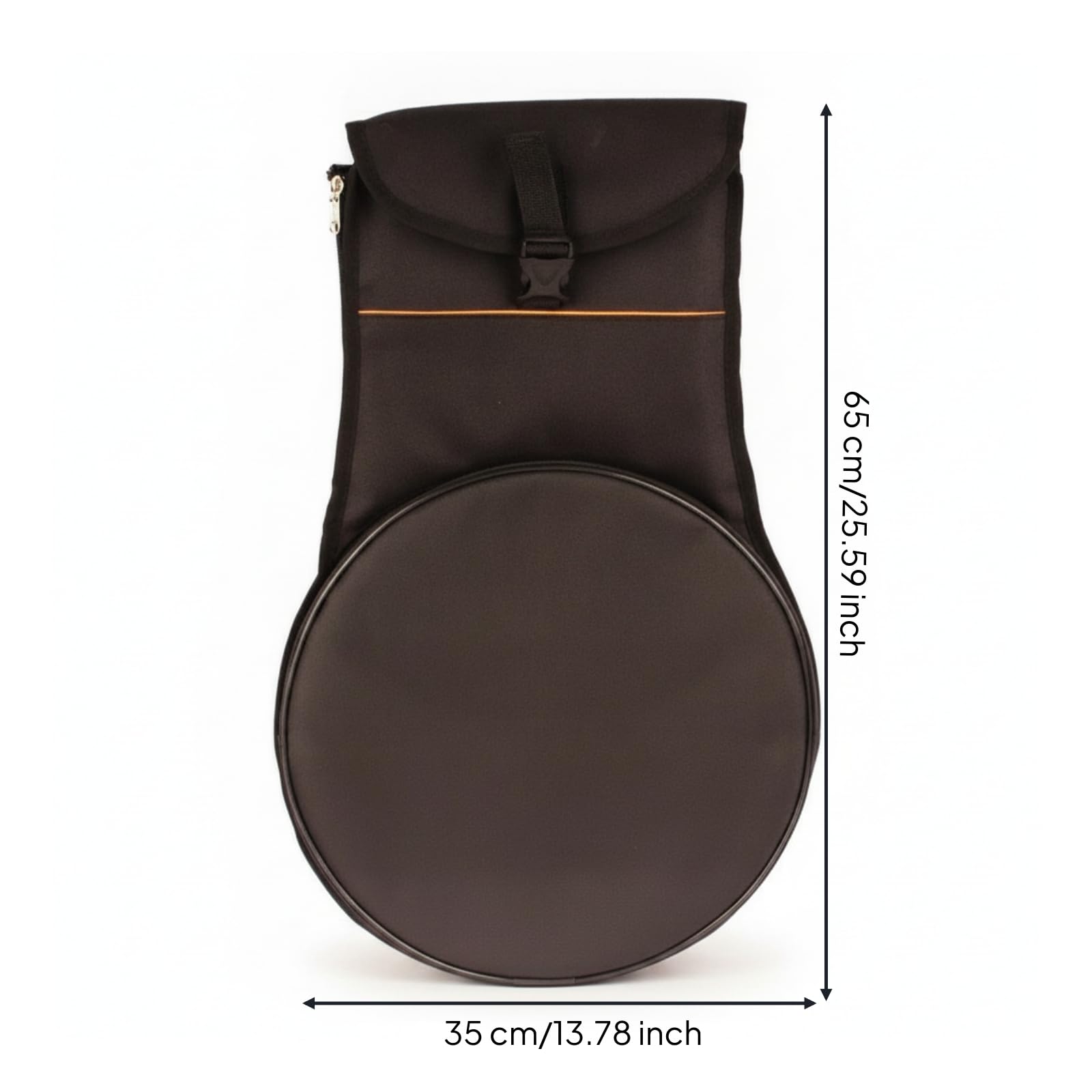 Schlagzeugrucksack verstellbare Schultergurte Trommelrucksack strukturiert Instrumententasche