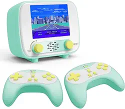 Console De Jogos Portátil, Máquina Fliperama Retrô, 2,8 "Es, (Jogo Para Um Jogador, 216 Clássicos, Jogo Dois Jogadores, 84 Clássicos), Suporta Controle Portátil E