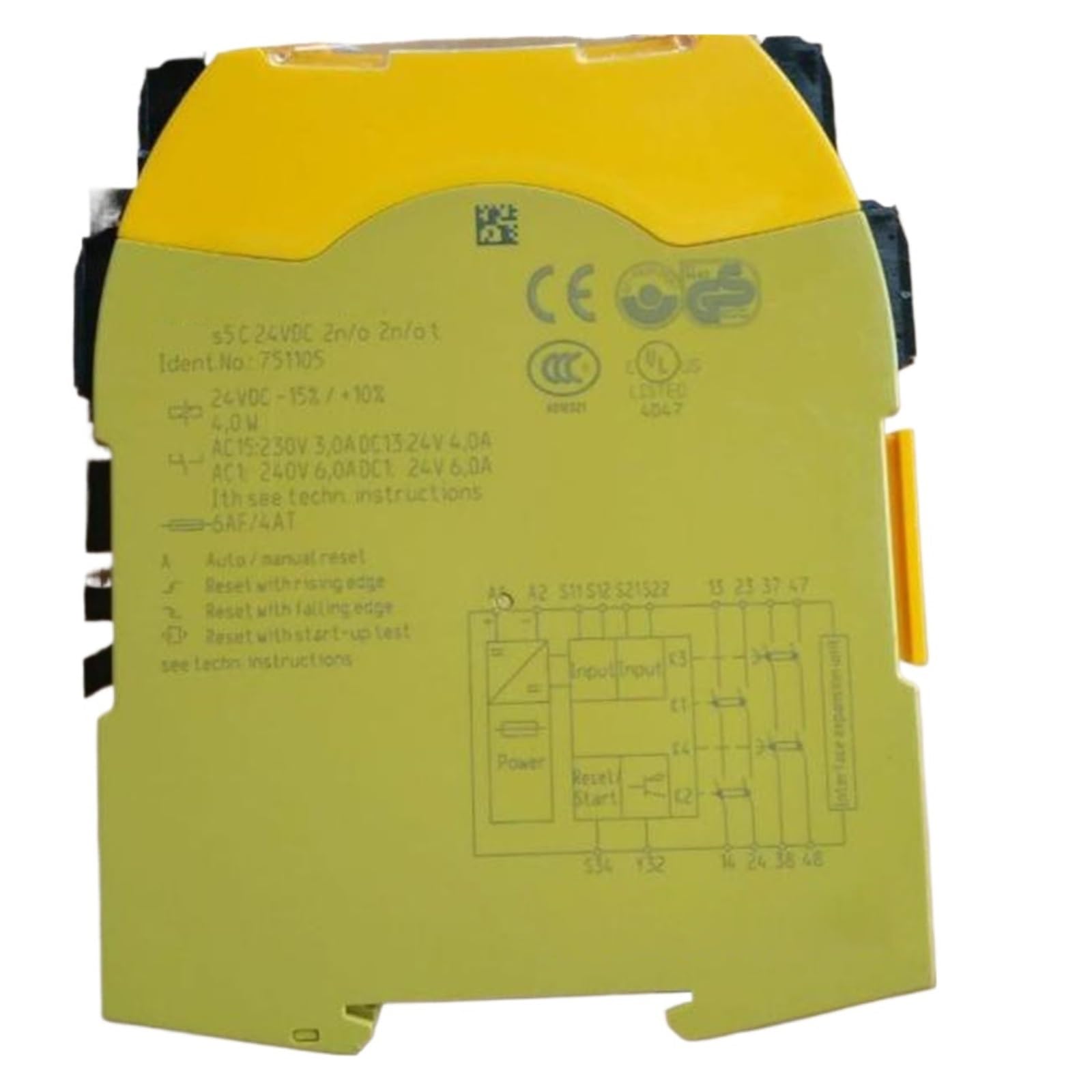 CJKXPZMH S5 C 751105 24VDC 2n/o 2n/ot Relay Control Module