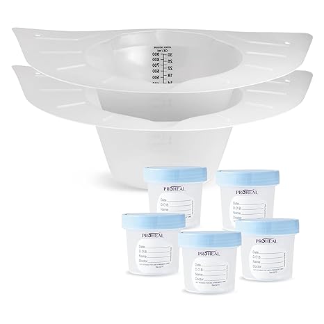 Amazon.com: 2 Urine Hats for Toilet & 5 Urine Specimen Cups : Health