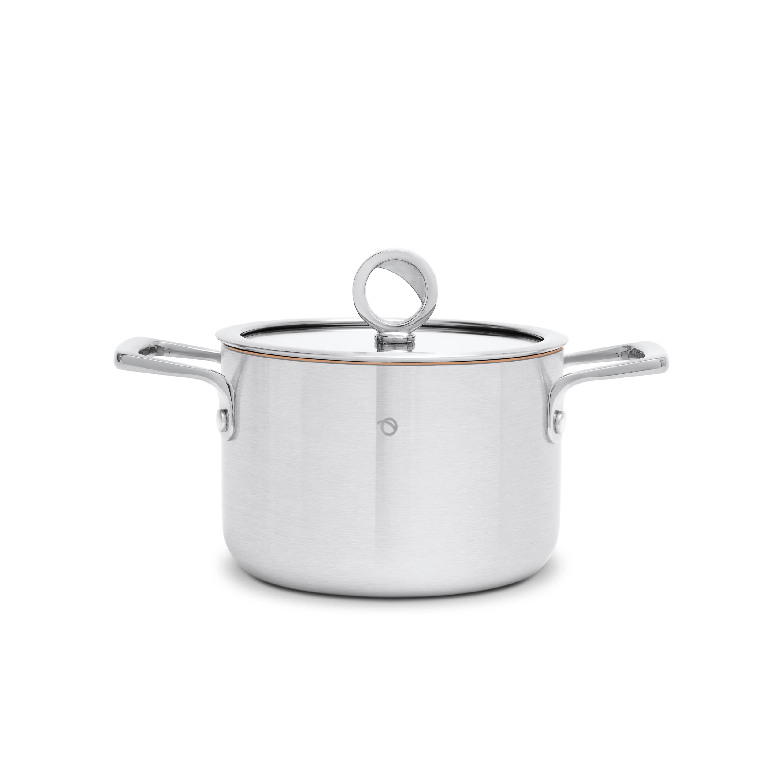 Olav son My Premium - Pentola con nucleo in rame, grande pentola antiaderente con nucleo in rame, adatta per induzione, forno o fornello, casseruola e casseruola, 16 cm
