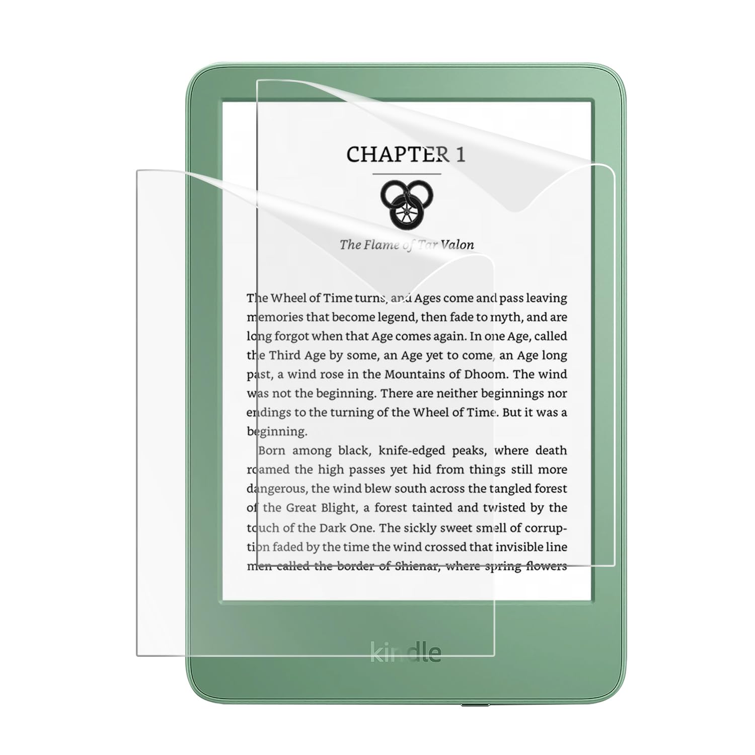 MoKo 2-pak antyodblaskowych ochraniaczy ekranu do 6-calowego zupełnie nowego Kindle Kindle 11. generacji 2024/2022, Kobo Clara i PocketBook, pełne pokrycie, wysokiej jakości folia ochronna PET, matowa folia ochronna Matcha