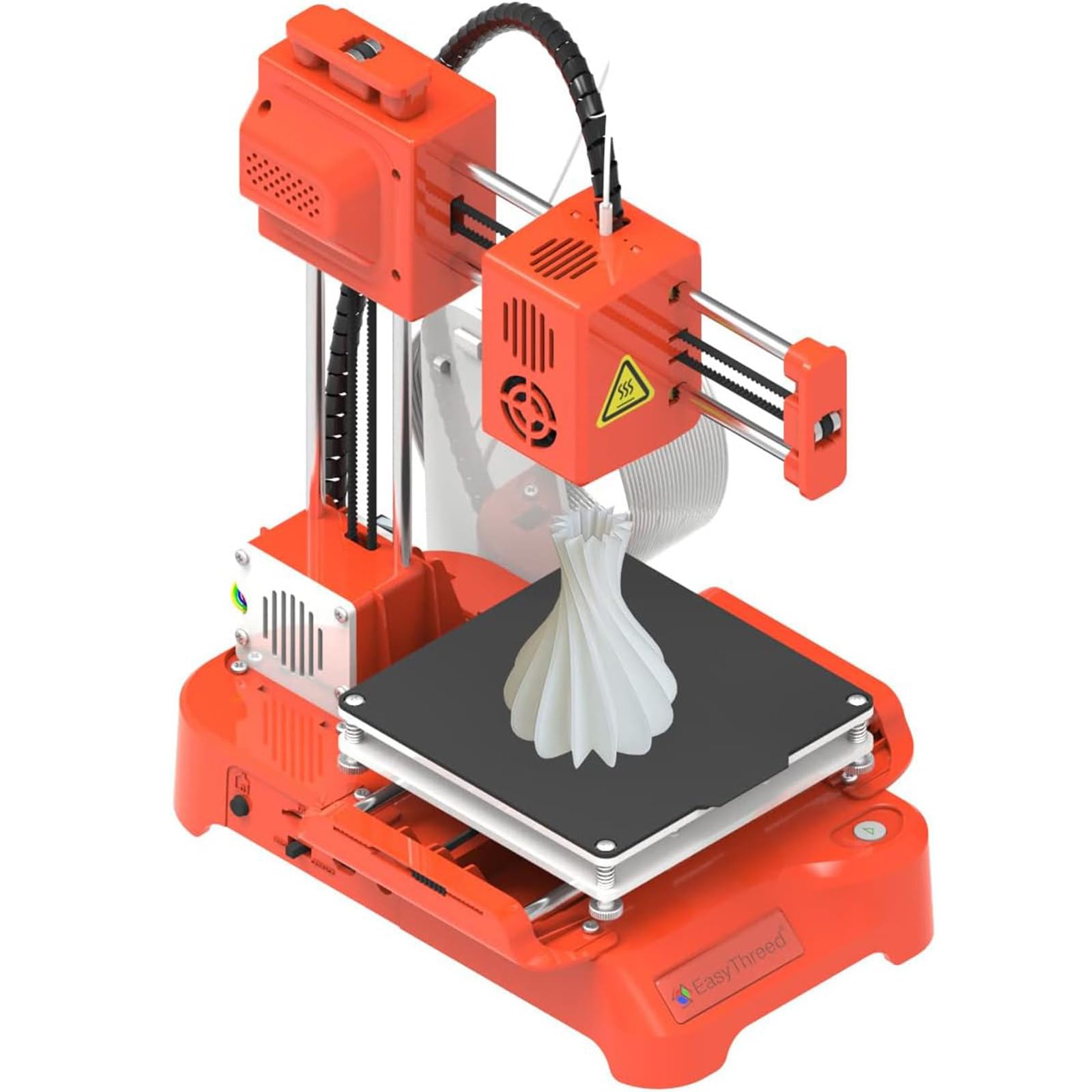 Impresora de Escritorio, Mini máquina de impresión de Escritorio con Tarjeta TF, Kit Educativo para el hogar,para niños, Regalo, educación de Estudiantes Regalo,Red