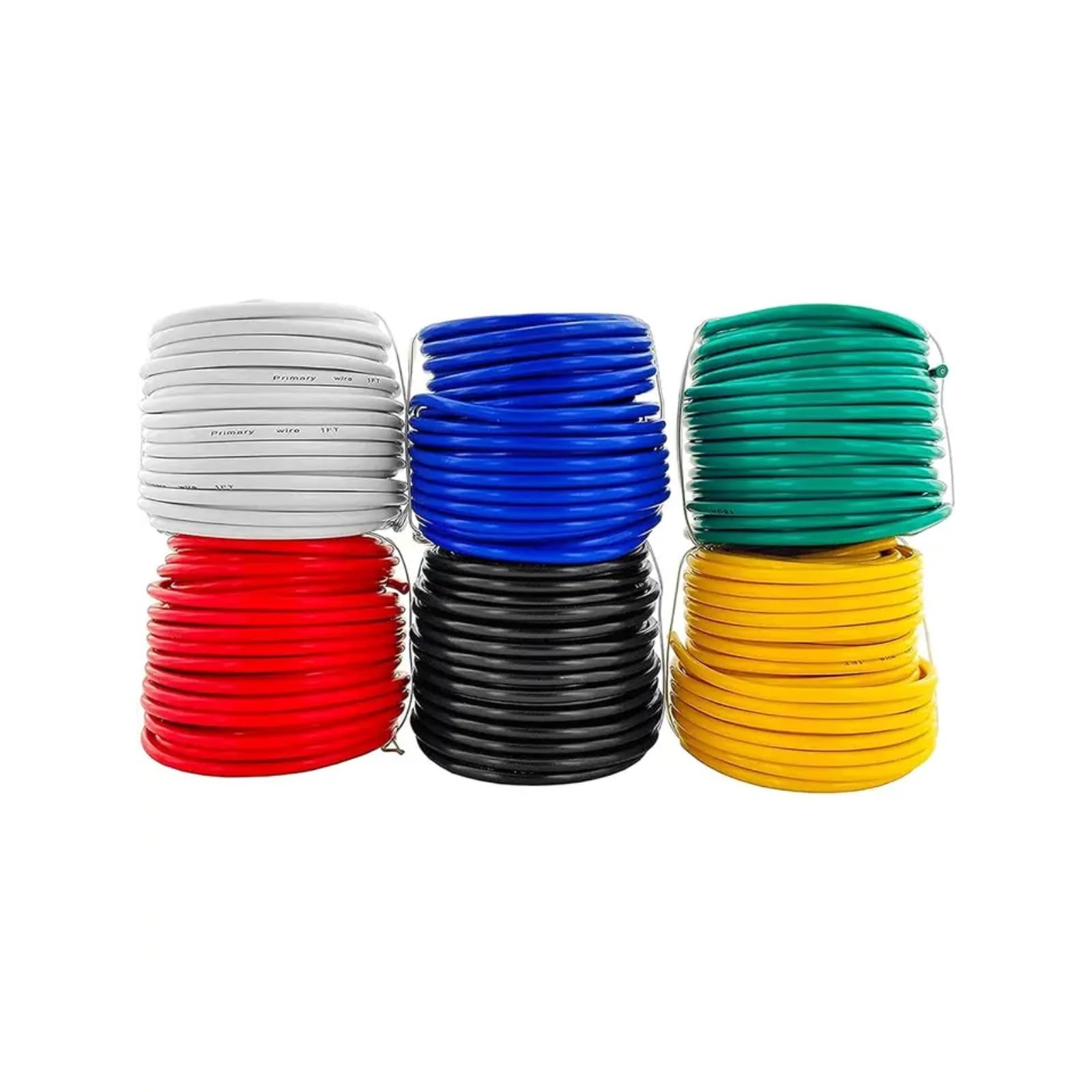 16/17/18/20/22/24/26/28/30 AWG Cable Strap Spool(White; 24 AWG-10m 1 roll)