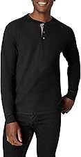[79% off] Hanes Mens T-Shirts, Men's Beefyt Henley Shirts, Men's Cotton Long Sleeve Shirts